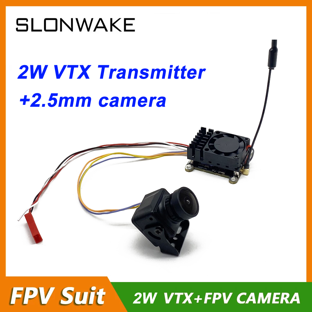 Vtx Video Transmitter - Long Range 5.8G 48CH 200/500/1000/2000mW adjustable