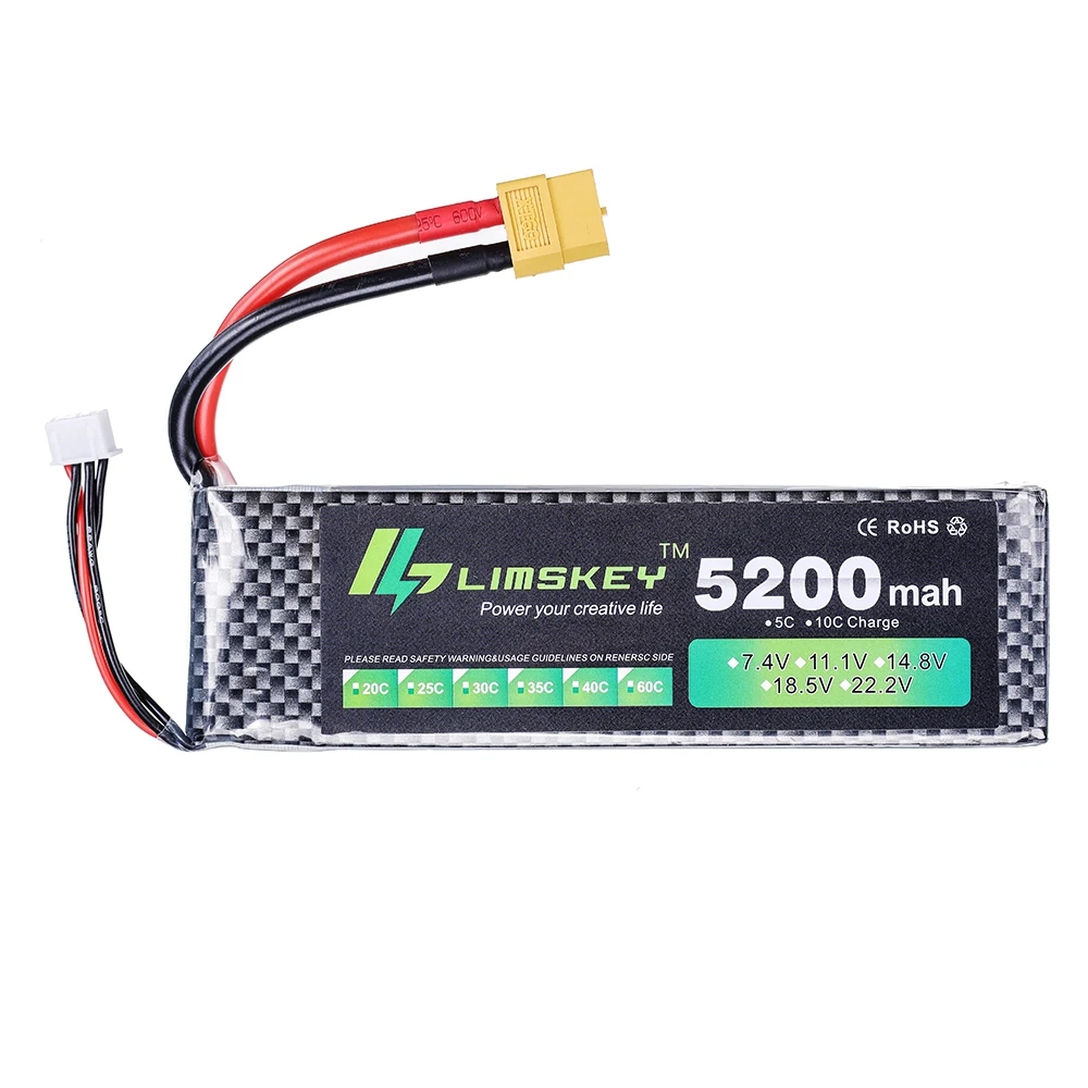 Limskey Power battery 7.4V 520 - đánh giá và giá Drone Rc Boat