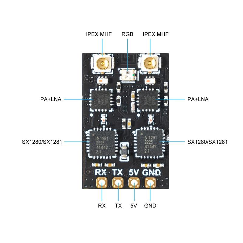 BETAFPV ELRS Receiver 915MHz F - đánh giá và giá Drone Rc Racing