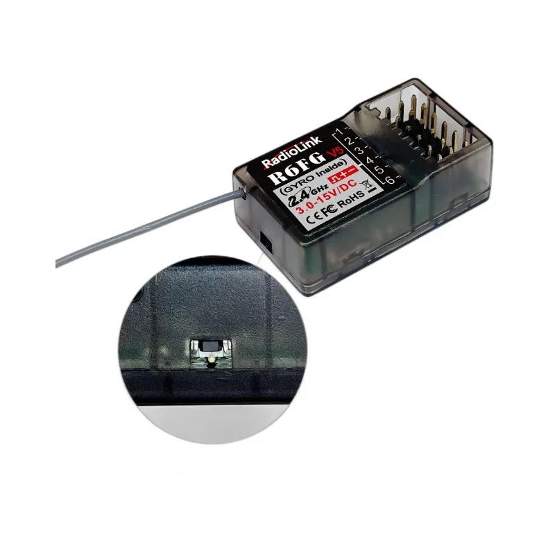 Radiolink R6FG V5 Receiver 6 C - đánh giá và giá Joystick Rc Drone