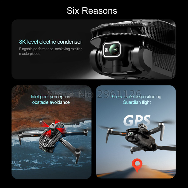 Smart Avoid Obstacle 8K Dual C - đánh giá và giá Drone Rc Fpv Manual