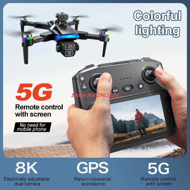 8K HD Camera GPS Drone Profess - đánh giá và giá Drone Rc Fpv Manual