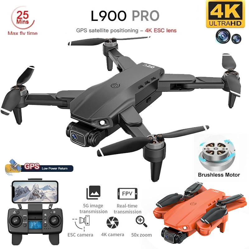 L900 Pro GPS Drone 4K Professi - đánh giá và giá Drone Rc Team City
