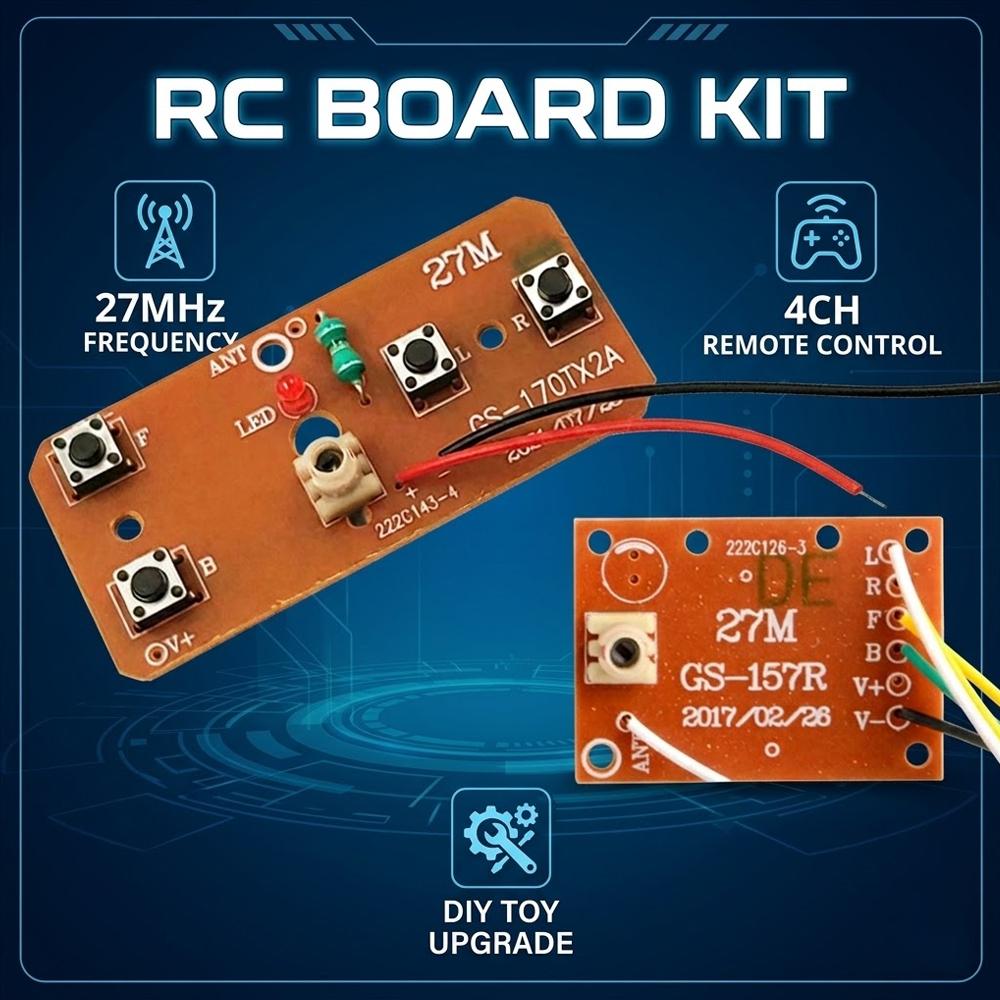 27MHz Remote Control Kit 4CH W - đánh giá và giá Joystick Rc Drone