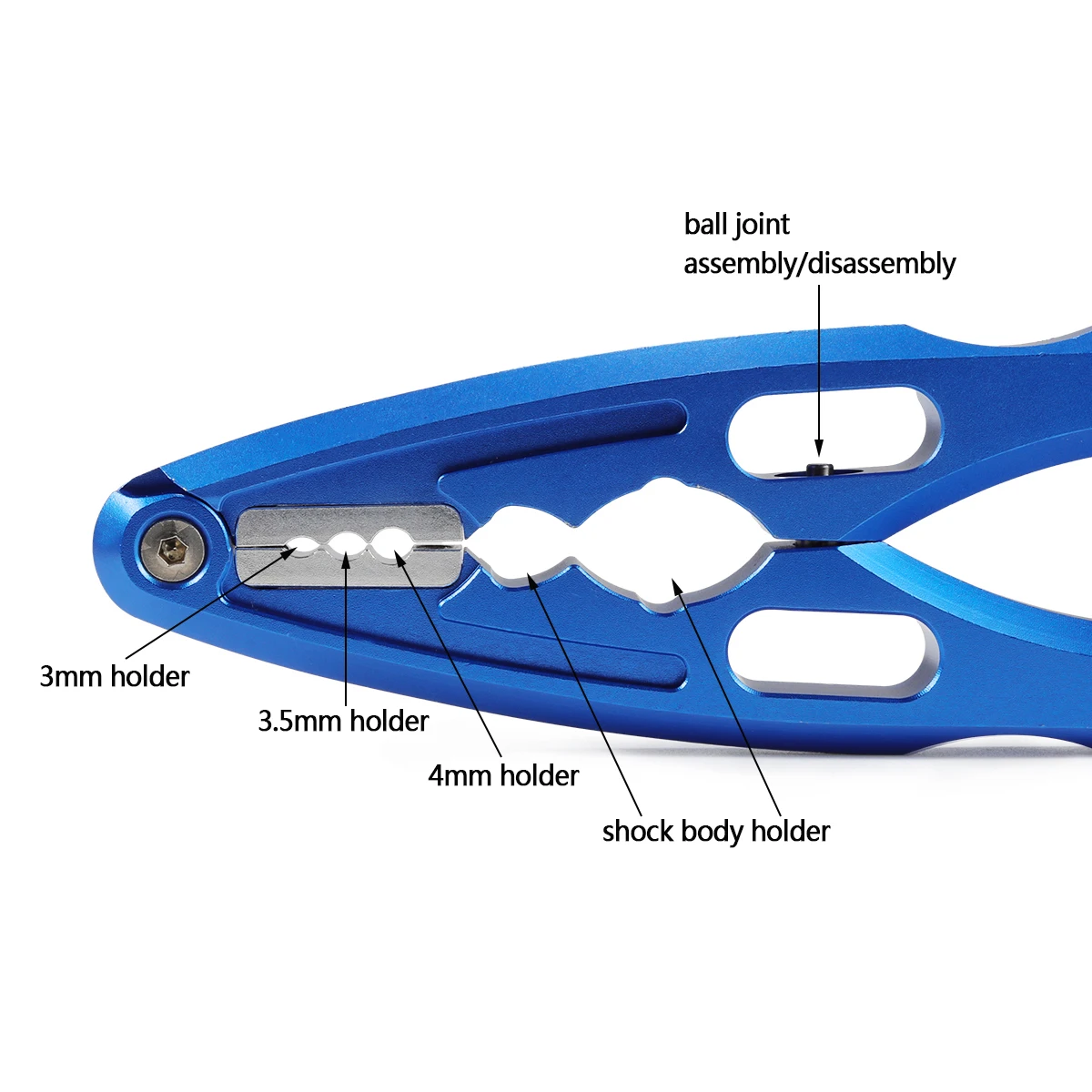 Aluminum CNC Pliers Pivot Ball - đánh giá và giá Drone Rc Boat