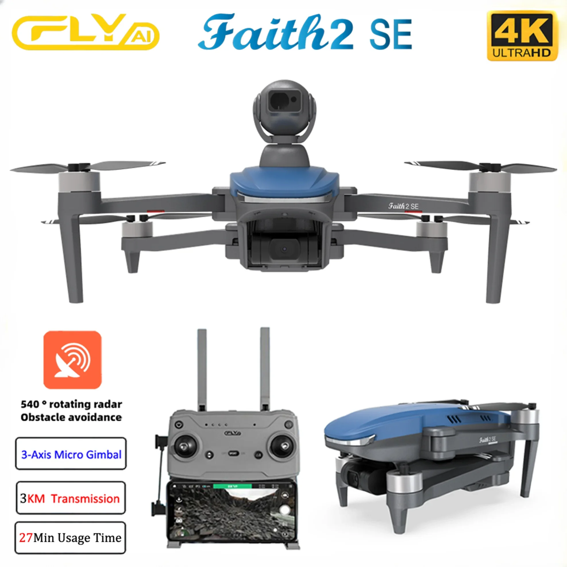 Faith 2 SE With 540° Obstacle  - đánh giá và giá Drone Rc Fpv Manual