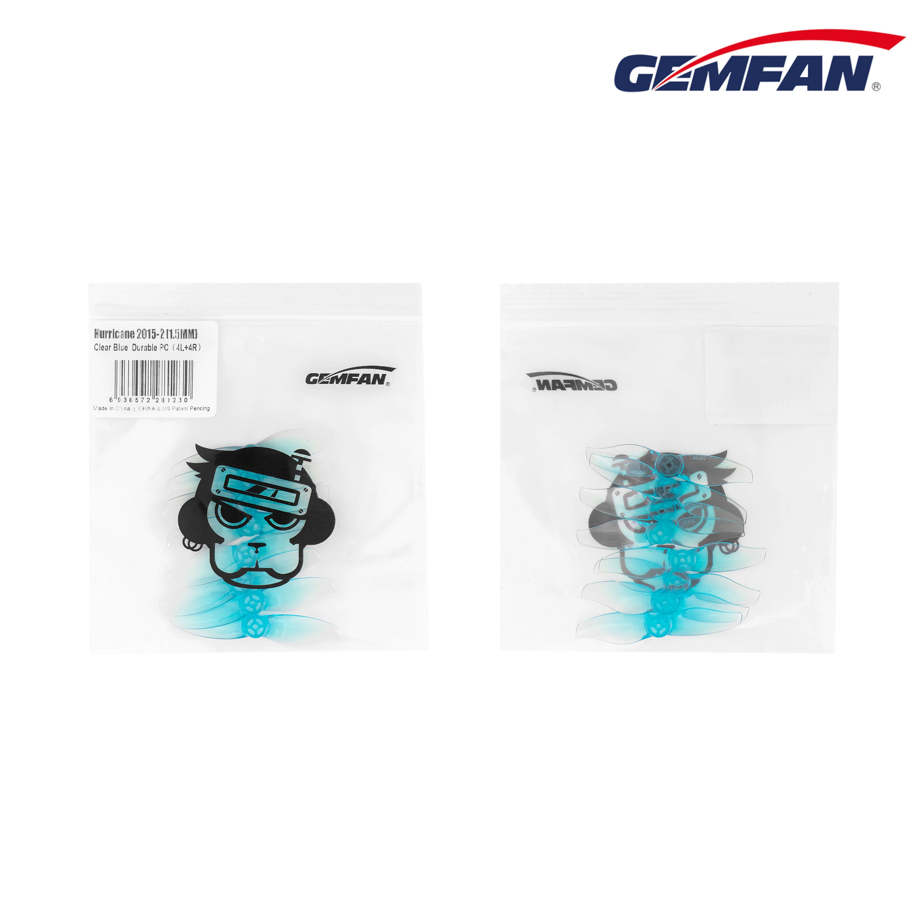 NEW 4Pairs GEMFAN 2015 Hurrica - đánh giá và giá Drone Rc2
