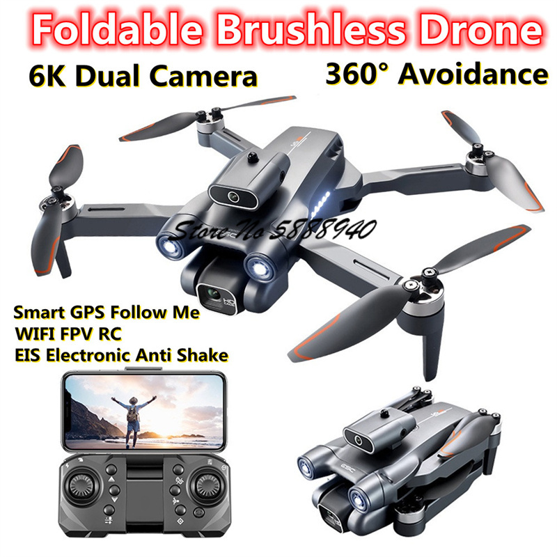 6K Optical Flow Brushless Fold - đánh giá và giá Drone S1S Rc Quadcopter