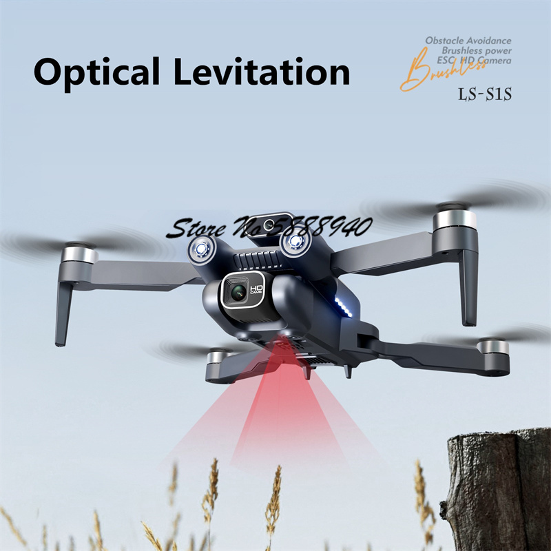 6K Optical Flow Brushless Fold - đánh giá và giá Drone S1S Rc Quadcopter