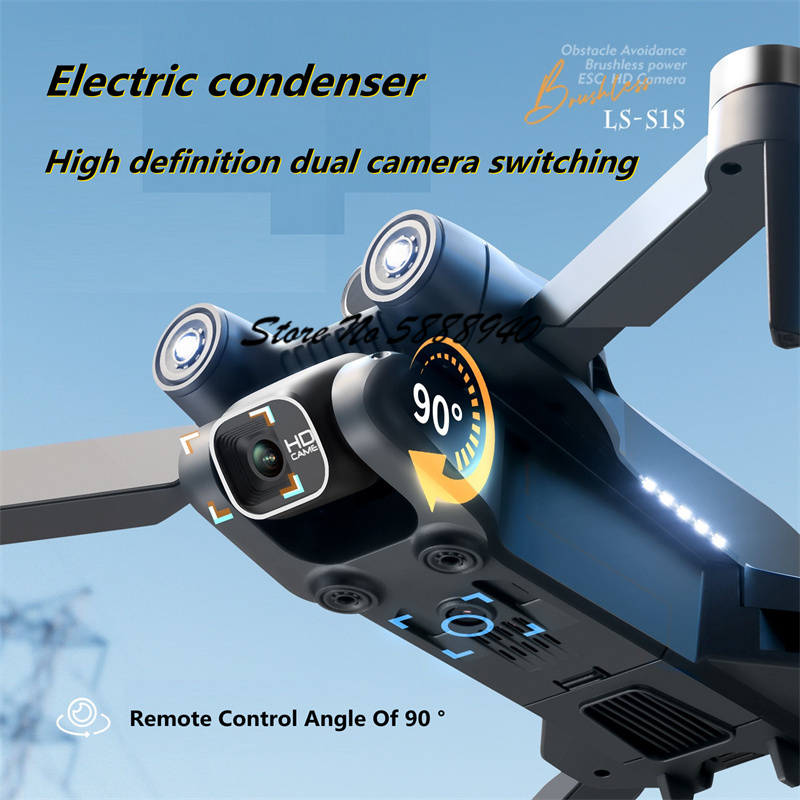 6K Optical Flow Brushless Fold - đánh giá và giá Drone S1S Rc Quadcopter