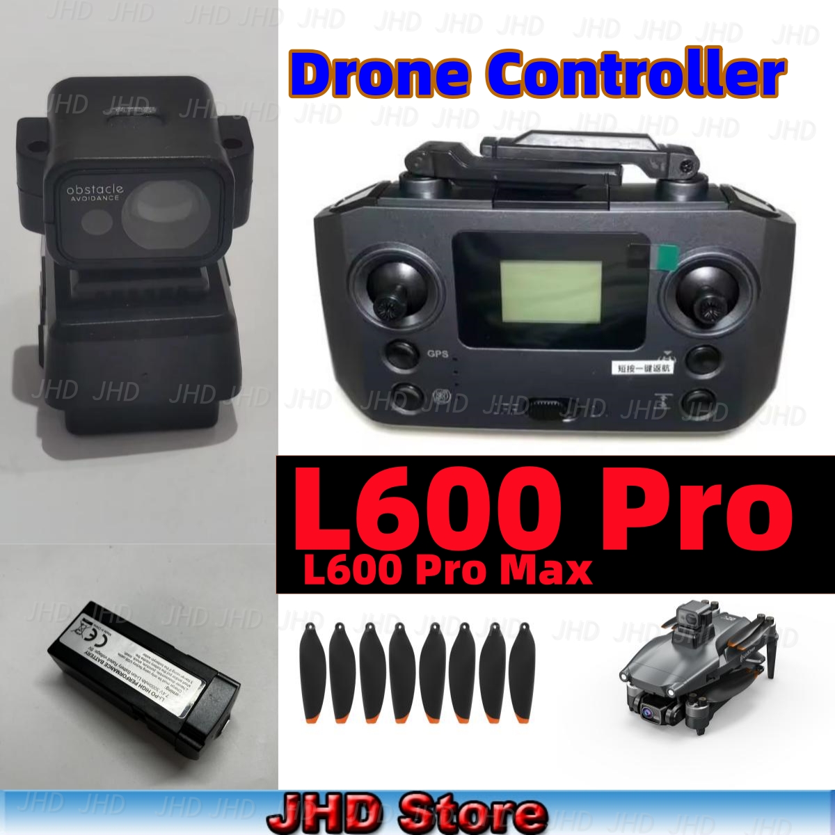 JHD L600 PRO Drone RC Quadcopt - đánh giá và giá Lyzrc Drone