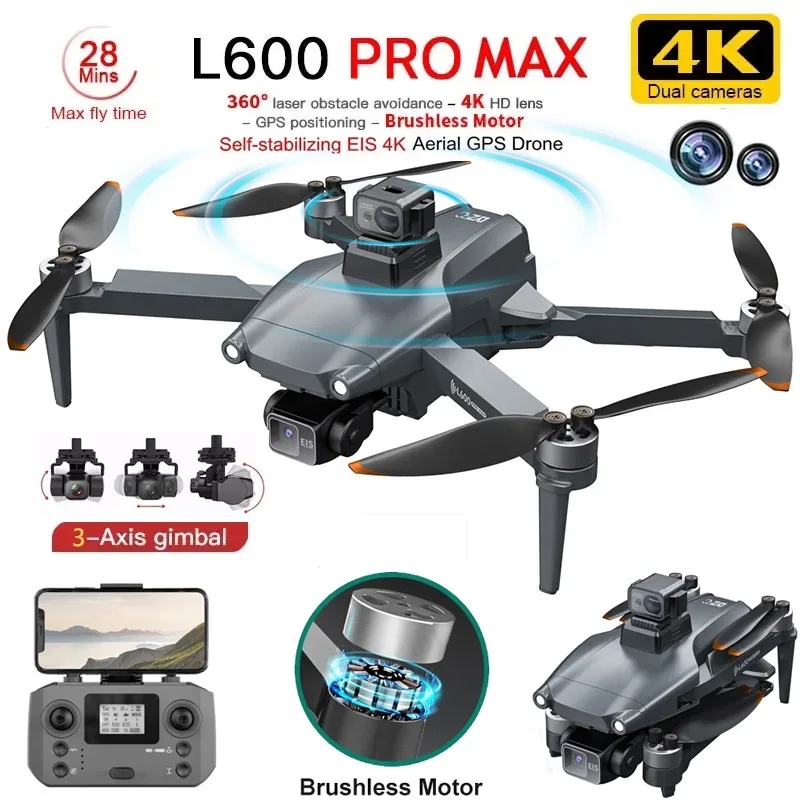 L600 PRO MAX GPS Drone Profess - đánh giá và giá Drone Rc Team City