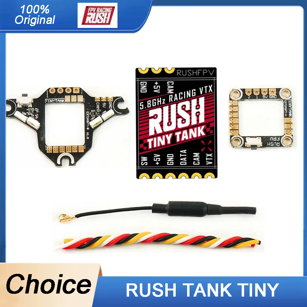 RUSHFPV Tiny Tank VTX 5.8GHz 3 - đánh giá và giá Vtx Video Transmitter