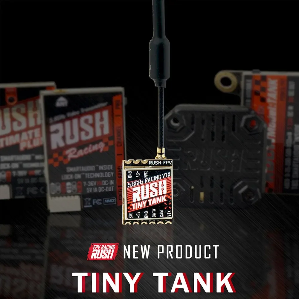 RUSHFPV Tiny Tank VTX 5.8GHz 3 - đánh giá và giá Vtx Video Transmitter
