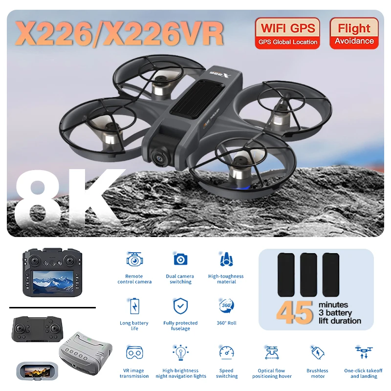 Original X226 X226VR FPV RC Dr - đánh giá và giá Drone Rc X226