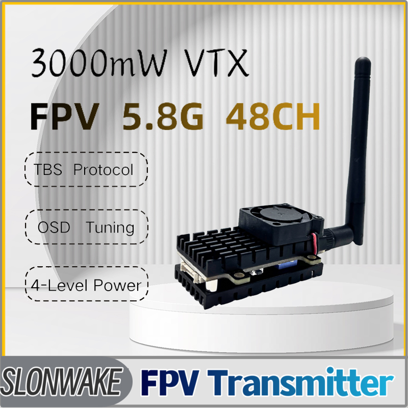 SLONWAKE 5.8G 3000mW Simulatio - đánh giá và giá Vtx Video Transmitter