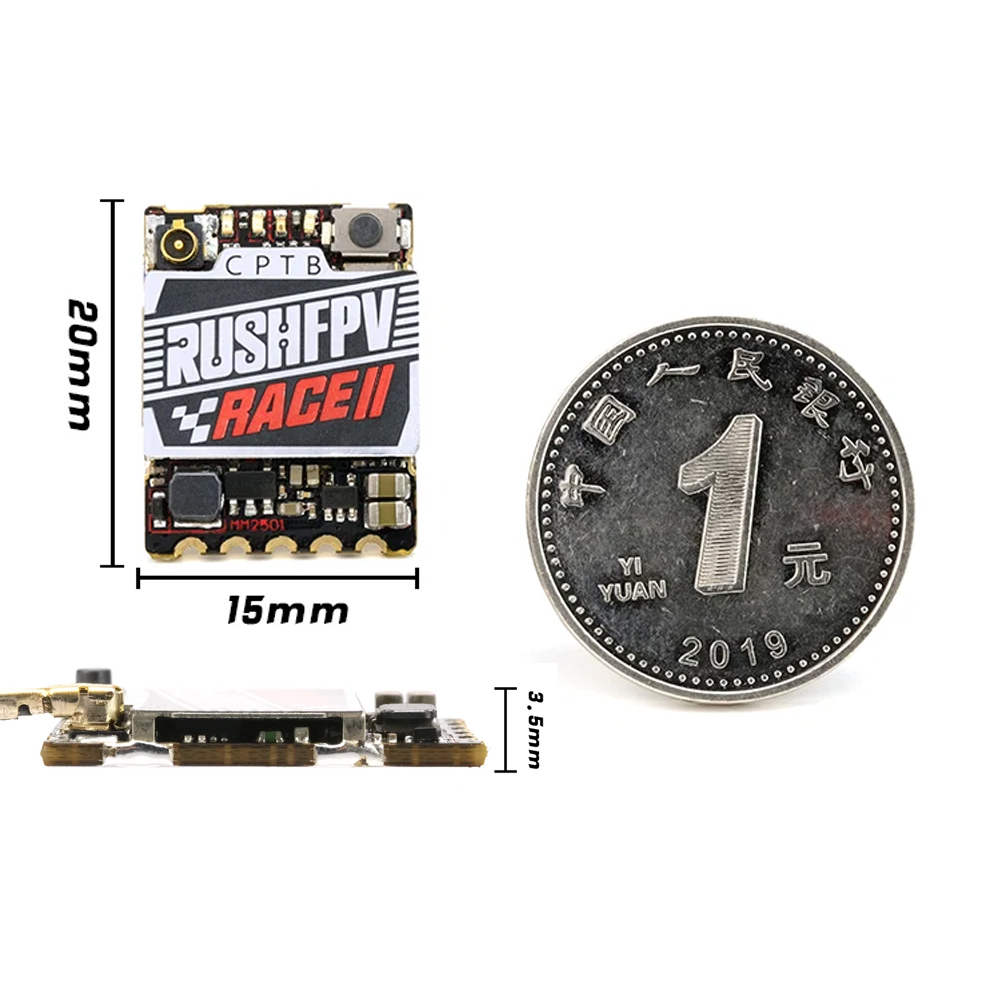 Rushfpv Rush fpv Tank Race2 20 - đánh giá và giá Vtx Video Transmitter