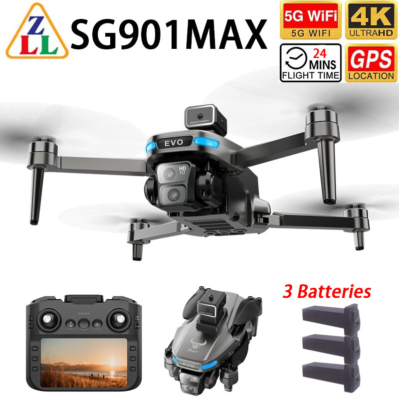 ZLL SG901MAX Drone GPS WIFI FP - đánh giá và giá Drone Rc Team City