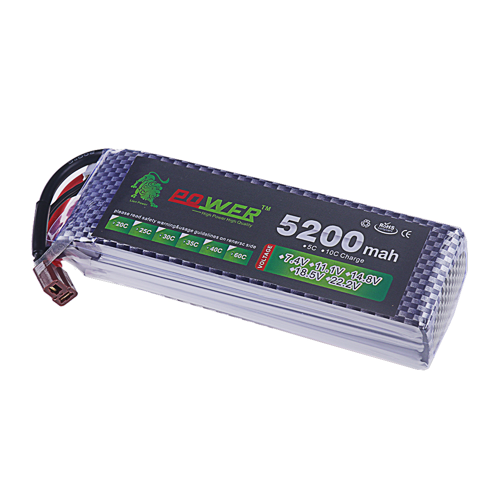 3S Lipo Battery 11.1V 5200mah  - đánh giá và giá Drone Rc Boat