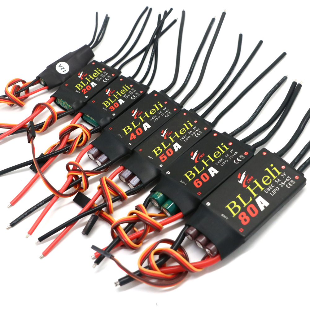 BLHeli Brushless ESC 80A 12A 2 - đánh giá và giá Drone Rc2